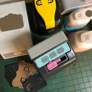 Lot of 7 Cardstock Punches for Crafters, Jewelry